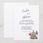 Waterverf notenkraker balletdanser kaart (Voorkant / Achterkant)