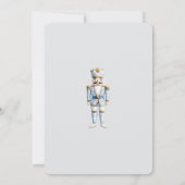 Waterverf notenkraker kerstfeest kaart (Achterkant)