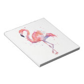 Waterverf Notitieblok Flamingo (Schuin)