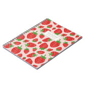 Waterverf Notitieboek aardbeien (Linkerzijde)