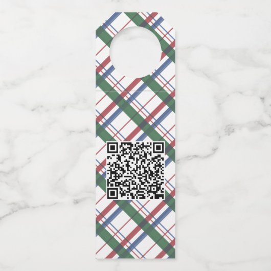 Waterverf Nutcracker Client Appreciation Cadebot Flessenhanger (Achterkant)