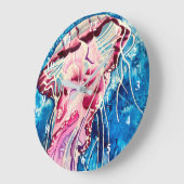 Waterverf oceaan grote klok (Hoek)