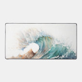 Waterverf oceaangolf bureaumat (Voorkant)