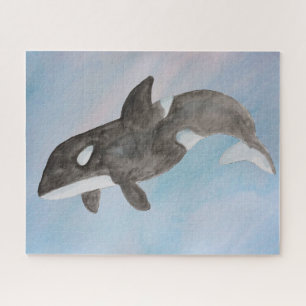 Waterverf Ocean Killer Whale Orca Legpuzzel