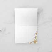 Waterverf Ocean Little Pearl Baby shower Bedankkaart (Binnen)