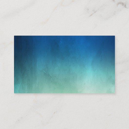 Waterverf Ocean Starfish strand bruiloft website Informatiekaartje (Achterkant)