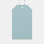 Waterverf Ocean strand Wedding Welcome labels Cadeaulabel (Achterkant)