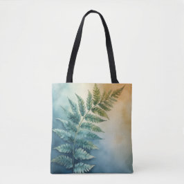 Waterverf Oerwoud Fern Carryall Draagtas