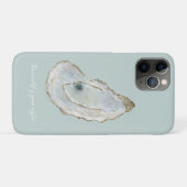 Waterverf-oester Case-Mate iPhone Case (Achterkant (horizontaal))