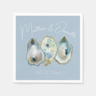 Waterverf Oester Servet