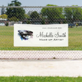 Waterverf ogen lash extension make-up branding spandoek (Insitu)