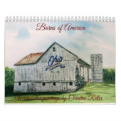 Waterverf Old Barns Calendar Kalender (Hoes)