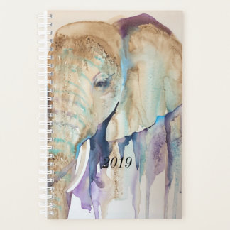 Waterverf Olephants Planner