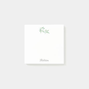 Waterverf Olive Branch Post-it® Notes