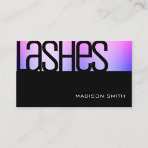 Waterverf Ombre Glam Luxe Elegante Schoonheidssalo Visitekaartje