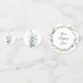 Waterverf Onder de Zee Kwallen Koraalrif Confetti (Achterkanten)