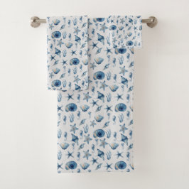 Waterverf onder het Zee Bad Handdoek