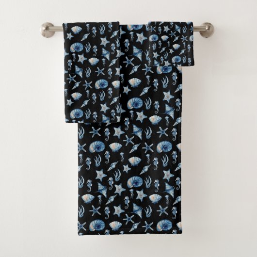 Waterverf onder het Zee Bad Handdoek (Insitu)