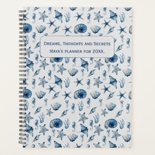 Waterverf onder het Zee Planner (Voorkant)