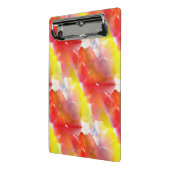 Waterverf ontwerpstructuur achtergrond mini klembord (Angled2)