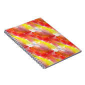 Waterverf ontwerpstructuur achtergrond notitieboek (Rechterzijde)