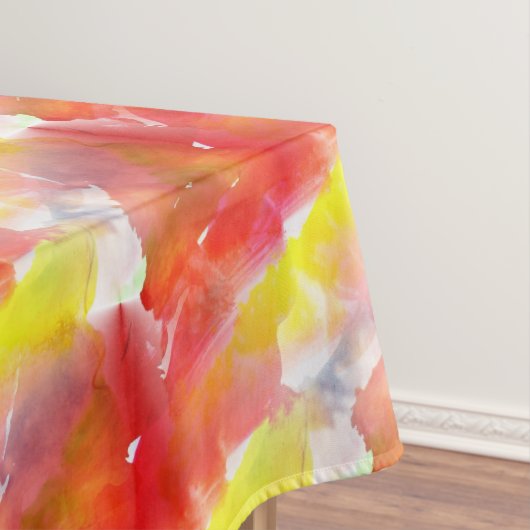 Waterverf ontwerpstructuur achtergrond tafelkleed (Voorbeeld)