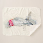 Waterverf Opera Cockato Sherpa Deken (Voorkant (horizontaal))