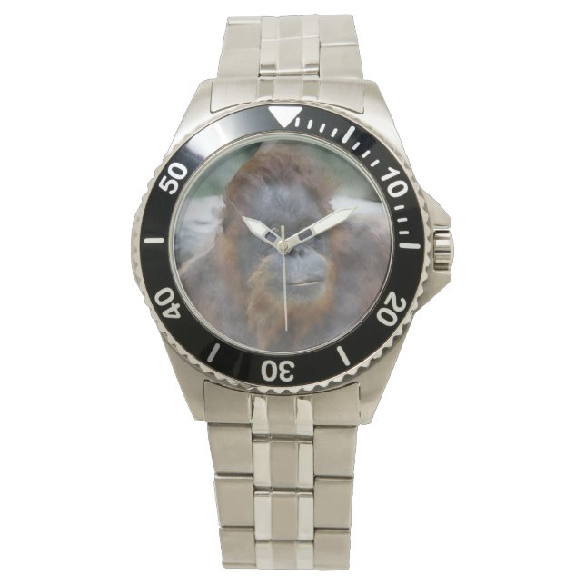 Waterverf Orang Horloge (Voorkant)