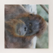 Waterverf Orang Legpuzzel (Horizontaal)