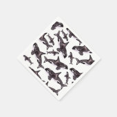 Waterverf Orca Servet (Hoek)