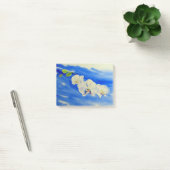 Waterverf orchidee schilderij dromerige wolken luc post-it® notes (Kantoor)