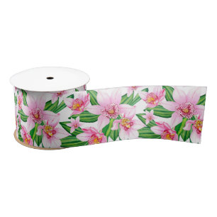 Waterverf Orchids Design 12 Lint