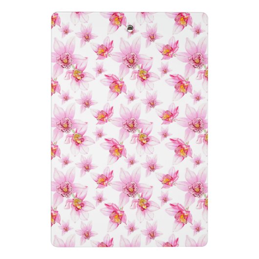 Waterverf Orchids Design 15 Mini Klembord (Achterkant)