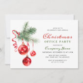 Waterverf Ornament kerstfeest Kaart (Voorkant)