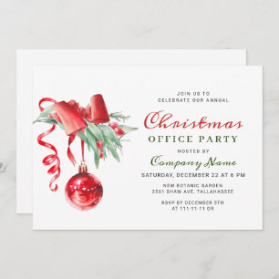 Waterverf Ornament kerstfeest Kaart