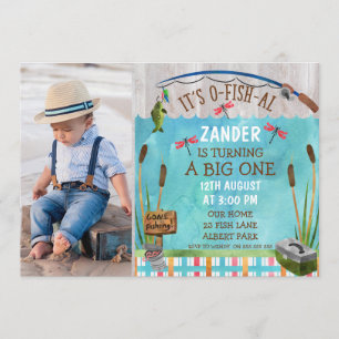 Waterverf Ovisally Birthday Invitation Kaart