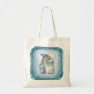 Waterverf Owl Tote Bag