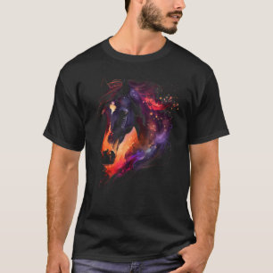 Waterverf Paard voor Meisjes Vrouwen Mannen Jongen T-shirt
