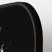 Waterverf Paardenkop Modern Monogram Pickleball Pickleball Paddle (Links Detail)