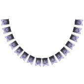 Waterverf Paarse Bloemen Bunting Flag Vlaggetjes (Alle)