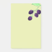 Waterverf Paarse Braam Botanisch Post-it® Notes (Voorkant)