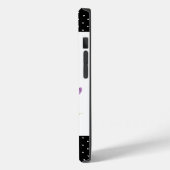 Waterverf Paarse Iris Botanische Floral Art Case-Mate iPhone Case (Achterkant / Links)