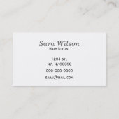 waterverf paarse kwallen visitekaartje (Achterkant)