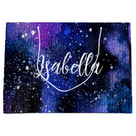 Waterverf Paarse Universum Groot Cadeauzakje