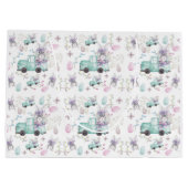 Waterverf paashaas groot cadeauzakje (Achterkant)