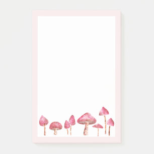 Waterverf paddenstoel post-it® notes
