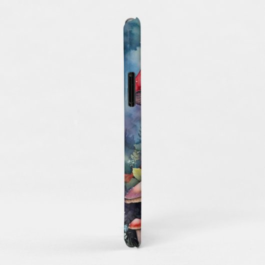 Waterverf paddenstoelentas Case-Mate iPhone case (Achterkant/rechts)