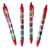 Waterverf Paint Palet Artsy Blauwe Inkt Pen