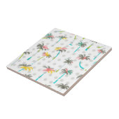 Waterverf Palm Trees Tegeltje (Zijkant)