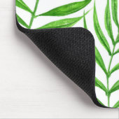 Waterverf palmbladeren muismat (Hoek)